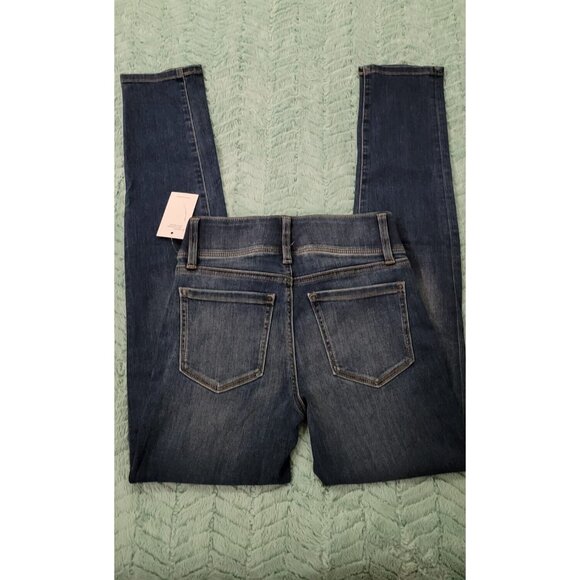 Women's Nine West Stretch Jeans - Size 0 Straight Leg Color BLue NEW - Picture 4 of 8